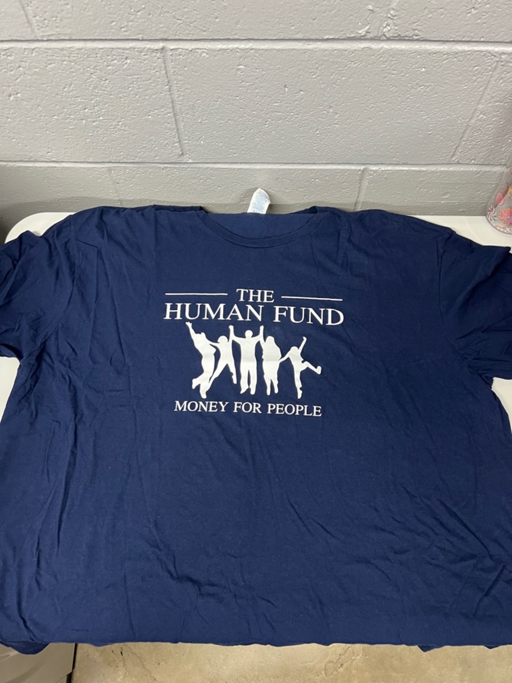 Seinfeld The Human Fund Navy Graphic Tee - "Money For People"